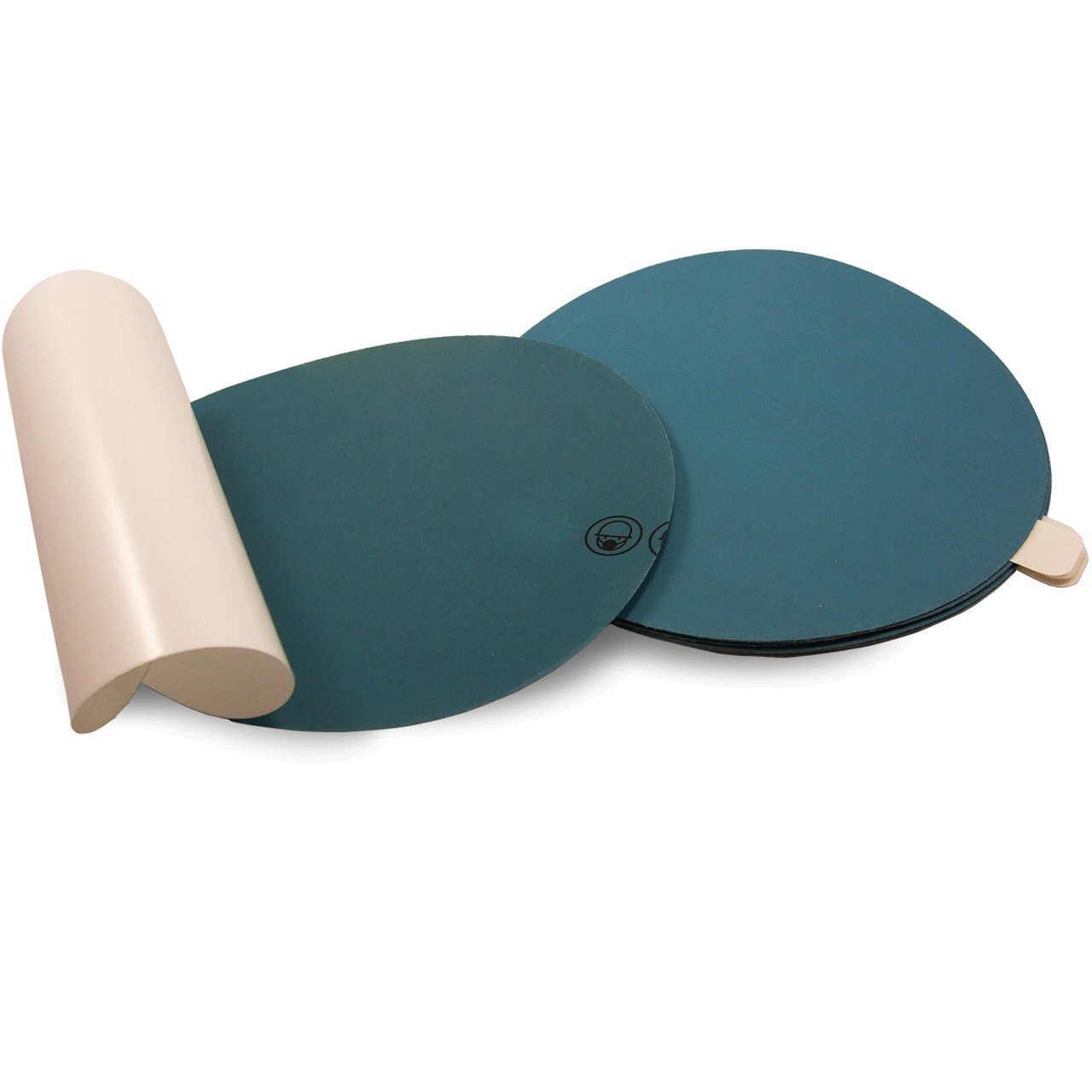 5 Inch Adhesive Back (PSA) Blue Wet / Dry Sharpening Film Sanding Discs, 10 Pack
