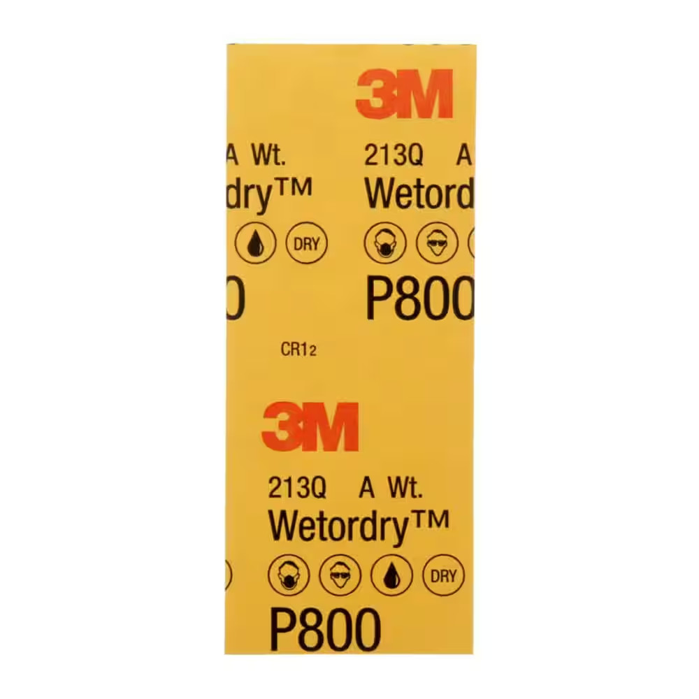 Imperial Wetordry 3-2/3 In. X 9 In. 800 Grit Sandpaper Sheets (10 Sheets/pack)