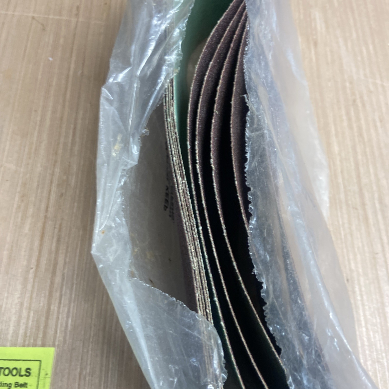 4 x 36″ Sanding Belt 80 Grit 5 pack Aluminum Oxide Sandpaper 34509