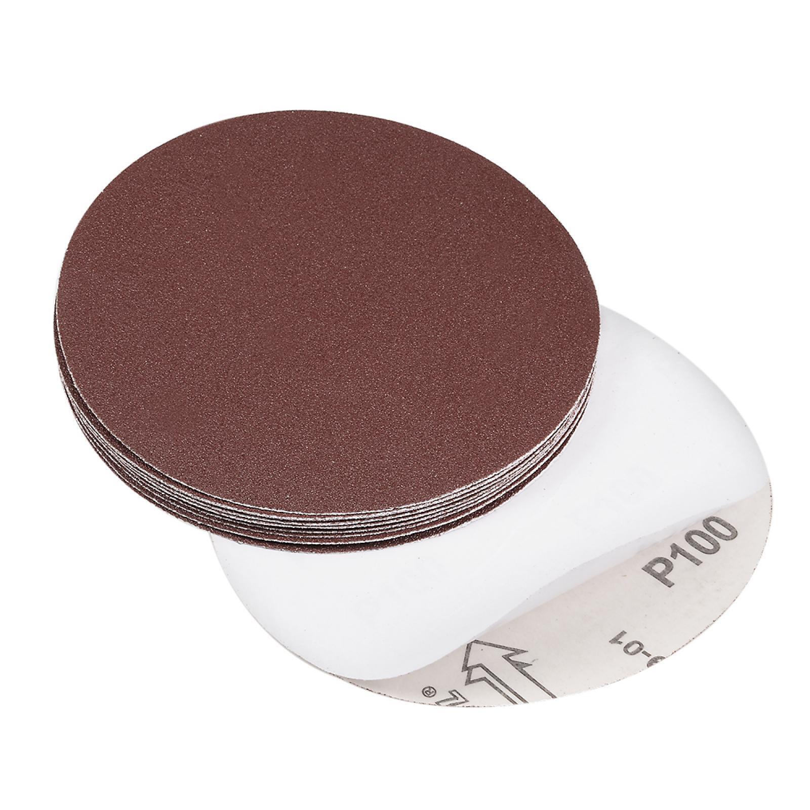 10pcs 6″ PSA Sanding Disc Adhesive Back Sandpapers Aluminum Oxide 40-2000 Grit