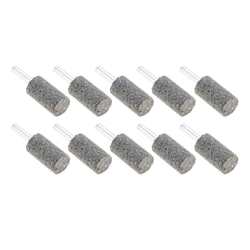 10 Pack Cylindrical Grinding Stone 16mm Use For Rough Grinding Of Ordinary Steel