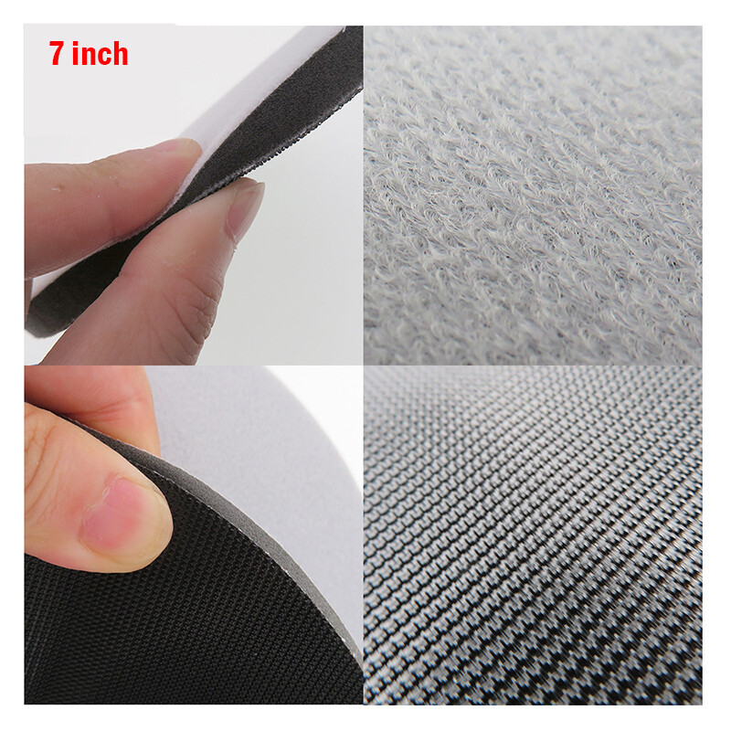 1″-7″ Hook ＆ Loop Sponge Cushion Interface Buffer Backing Pads 25-180mm Diameter