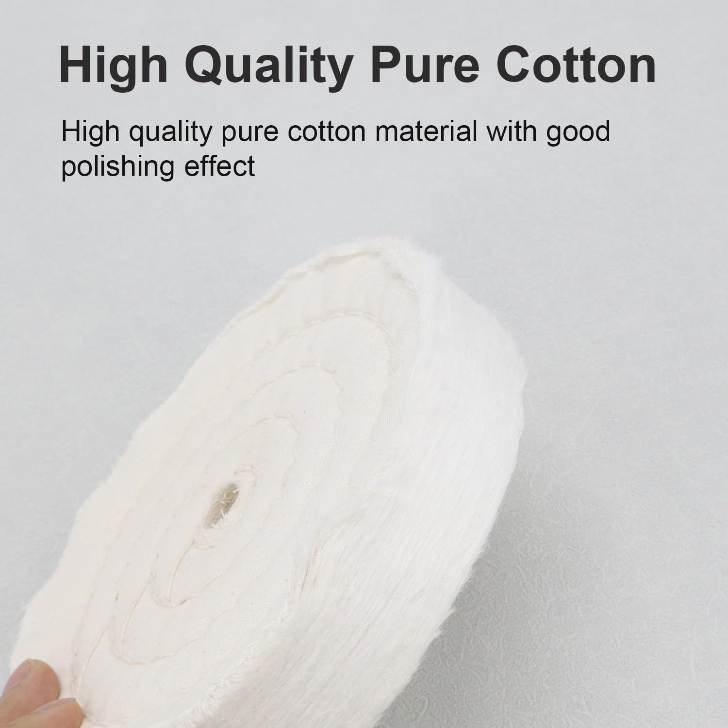 6 Inch Polishing Buffing Wheels For Bench Grinder Cotton 70 Ply Multi Usage