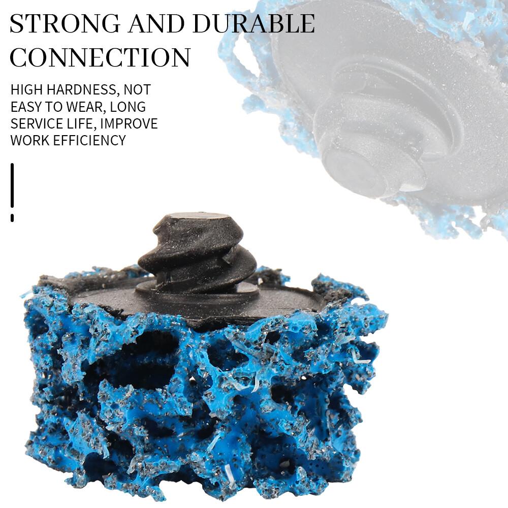 Roll Strip Clean Discs Paint Rust Removal Abrasive 1 Inch Tool Silicon Carbide