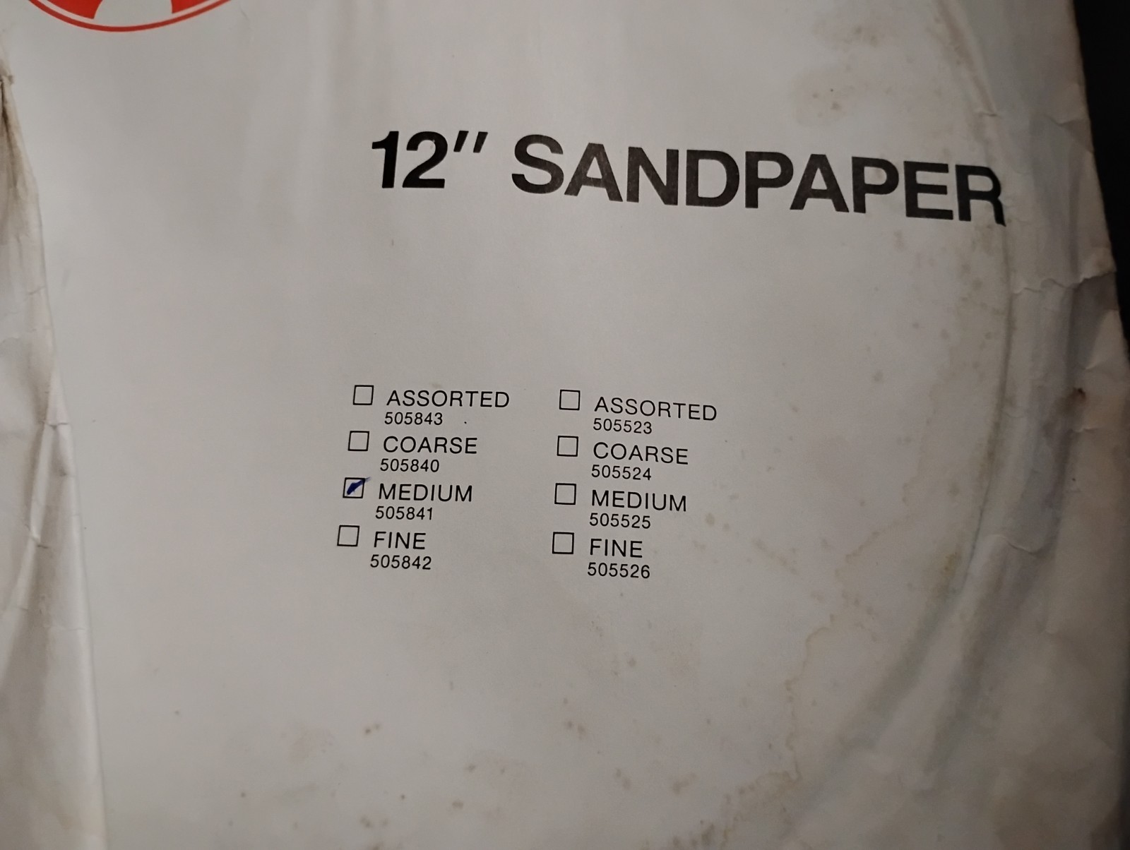 NOS SHOPSMITH 12″ SANDPAPER LOT SANDING DISCS 5-100 GRIT FINE 4-80 GRIT MEDIUM