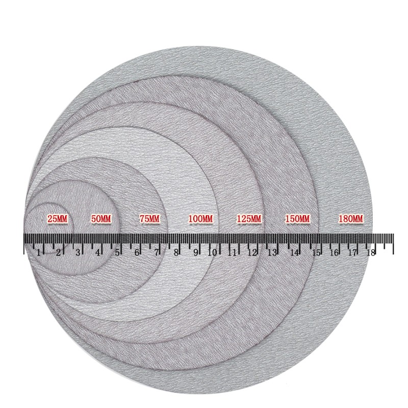 25mm – 180mm Dry Sanding Discs Sandpaper Hook & Loop Pads Sheets Grit P60 – 1200