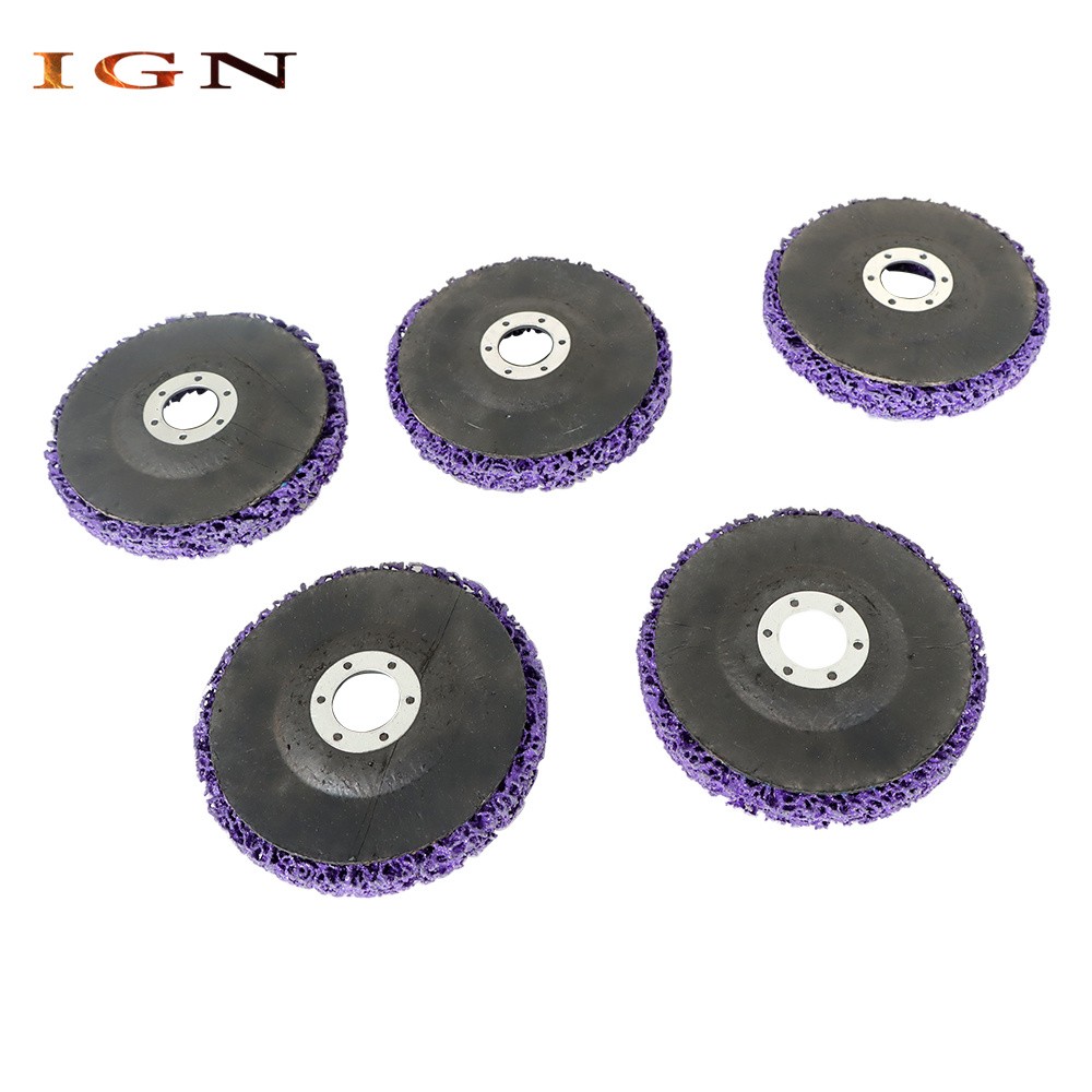 10PCS 4-1/2″x7/8″ Strip Discs Stripping Wheel For Rust Stripping Wheel Oxidation