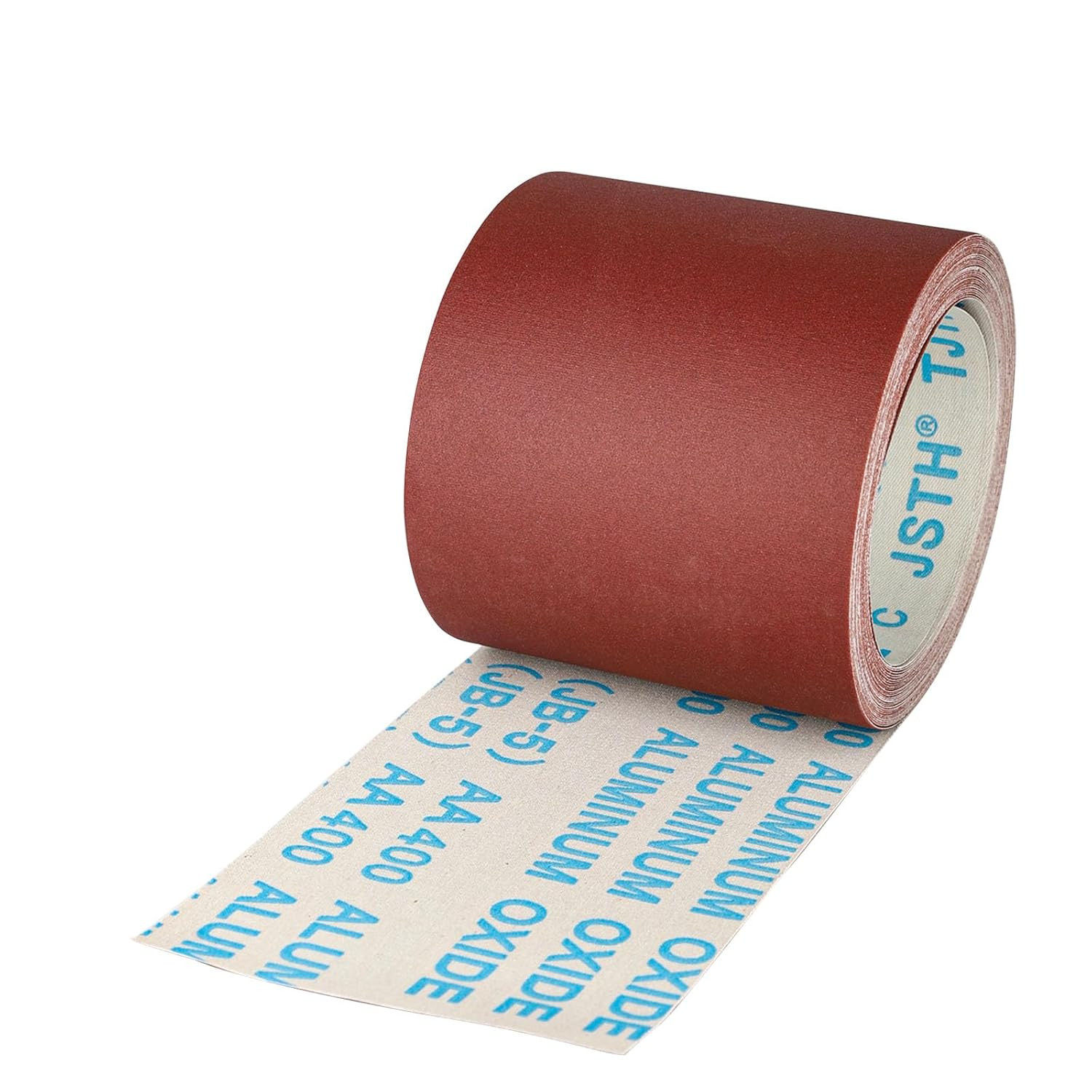 120 Grit Sandpaper Roll 4 Inch X 32.8 Feet Aluminum Oxide Emery Cloth Roll with