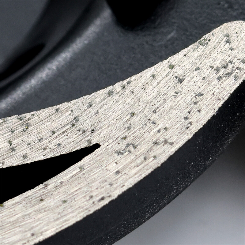 Segment Cup Wheel Diamond Concrete Epoxy Marble Grinding Angle Grinder 4.5”