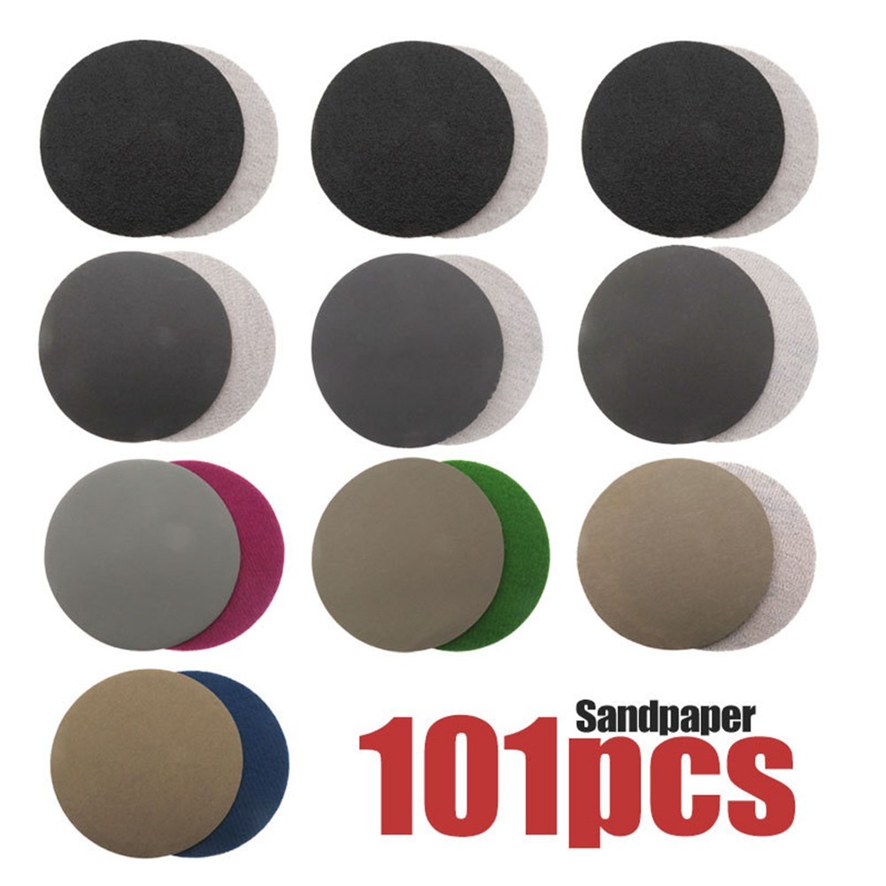Wide Application 2 Inch Sandpaper Disc Set for Rust Removal and Paint Removal