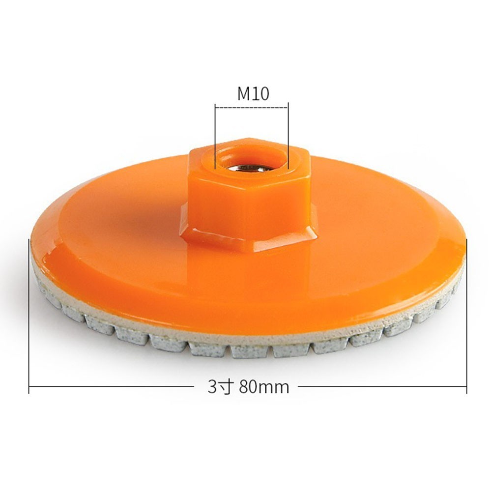 Polishing Pad 80mm 3inch Suitable for Granite For Marble Concrete 5pcs Set