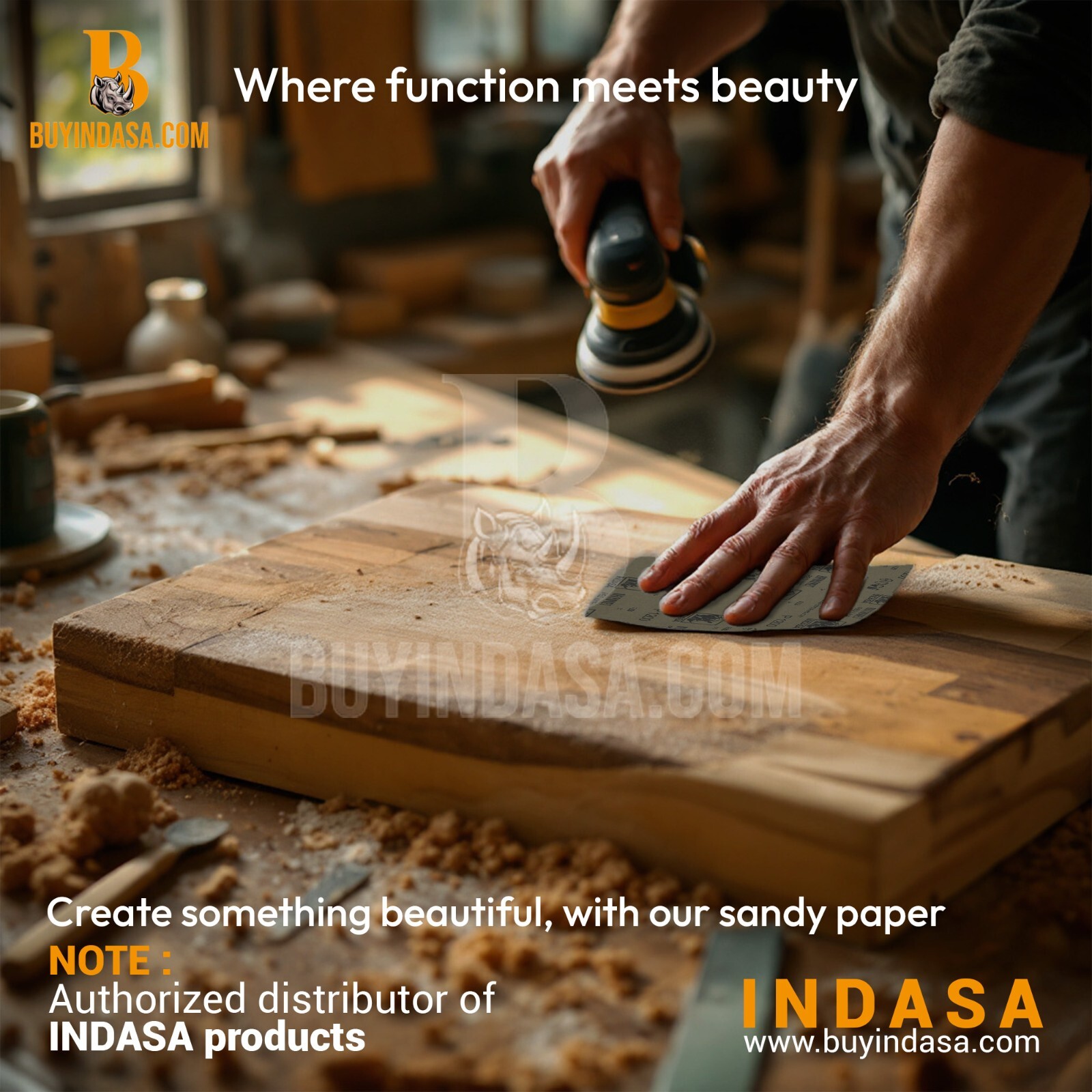 Indasa 50 PCS Full Sheets 9″x11″ Wet & Dry Sanding Sheets, 60 – 2500 Range