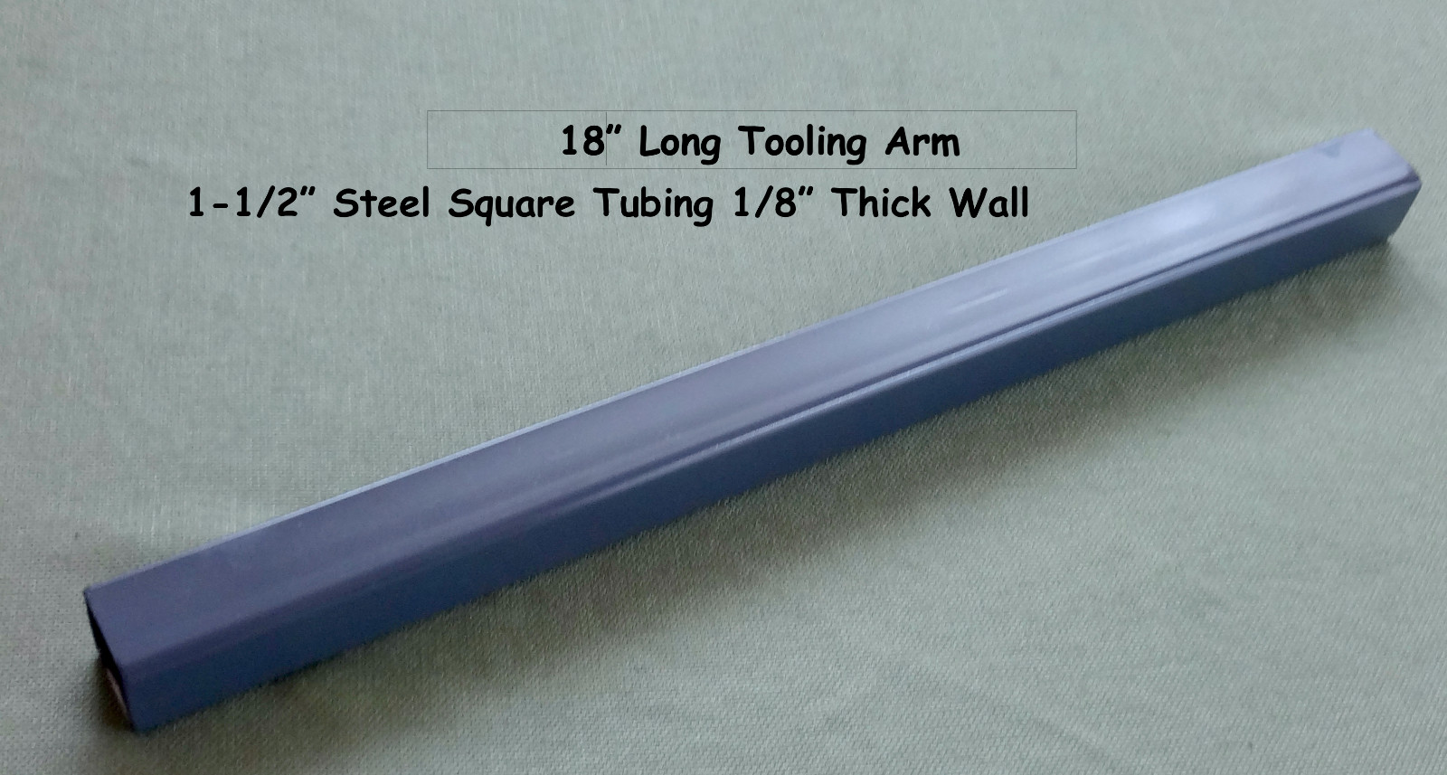 18″ Long Belt Grinder Tooling Arm for 2 x 72″ Knife Making Belt Sander