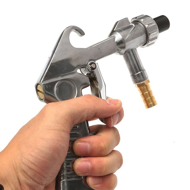 TOOGOND Sand Blaster Gun,Sandblasting Sandblaster Gun Kit for Silver