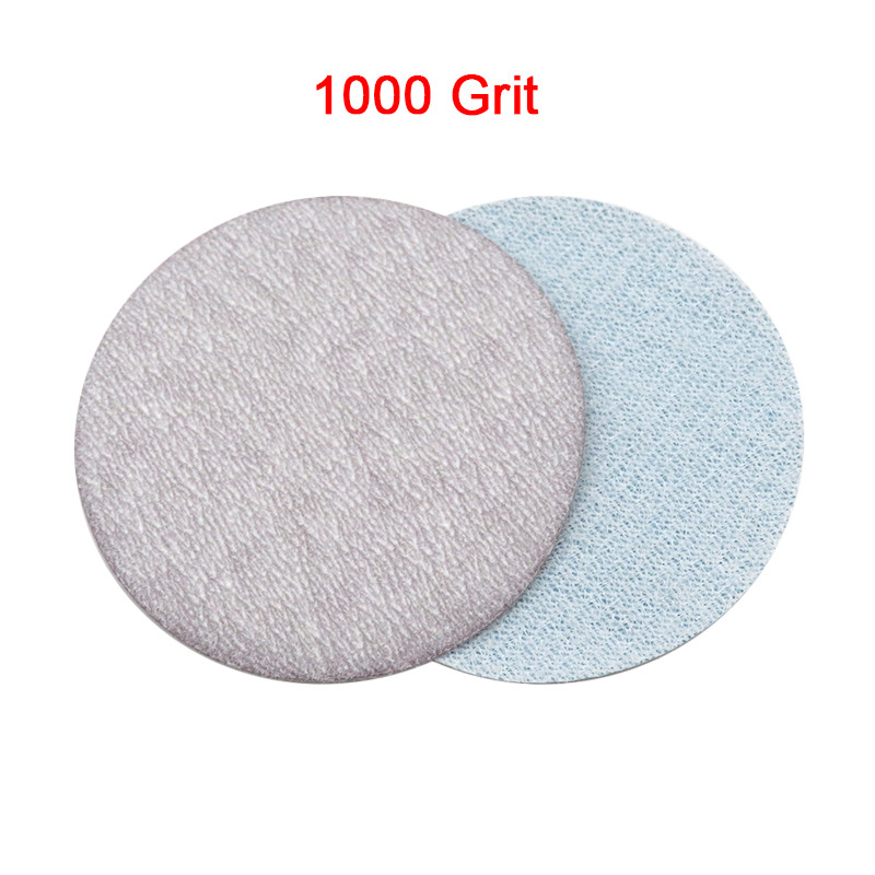 50mm 2 Inch Dry Sanding Discs Hook and Loop Abrasive Sandpaper Pads 60-1200 Grit