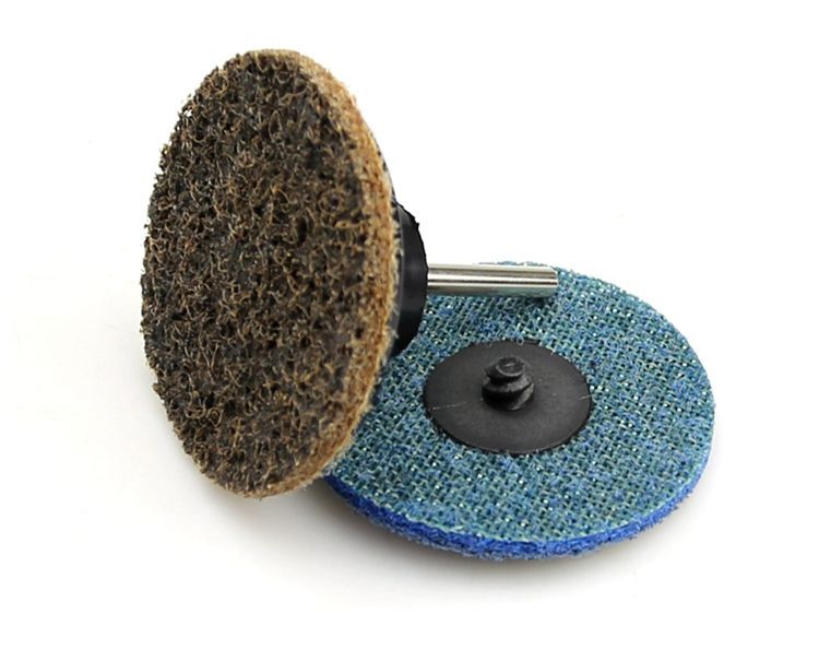 100 Pcs 3 in Scour Quick Change Sanding Disc Coarse to Fine Surface Conditioning
