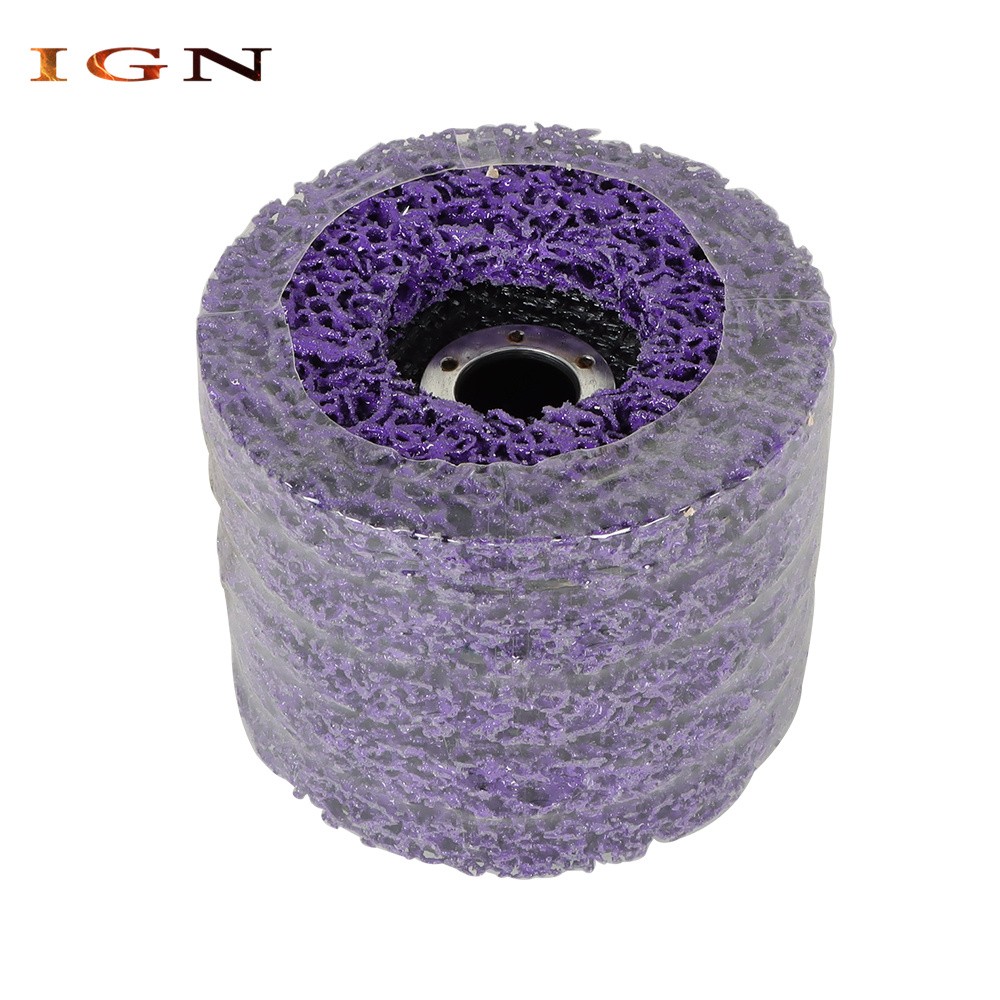 10PCS 4-1/2″x7/8″ Strip Discs Stripping Wheel For Rust Stripping Wheel Oxidation
