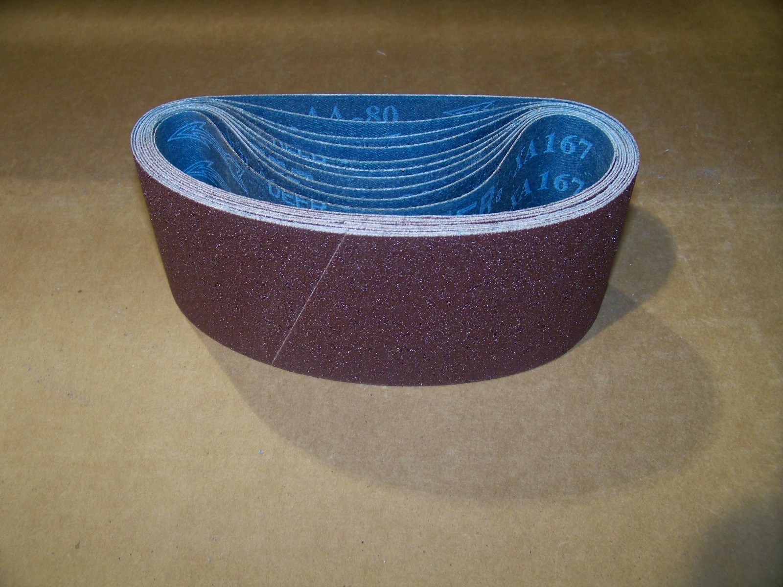 PREMIUM A/O, X-WEIGHT SANDING BELTS 3″ X 18″, 10 – PACK, 36-GRIT