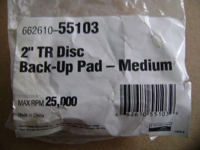 1 ROLL LOCK 2″ TYPE R HOLDER MANDRELS DISCS TWIST ON SANDING DISC
