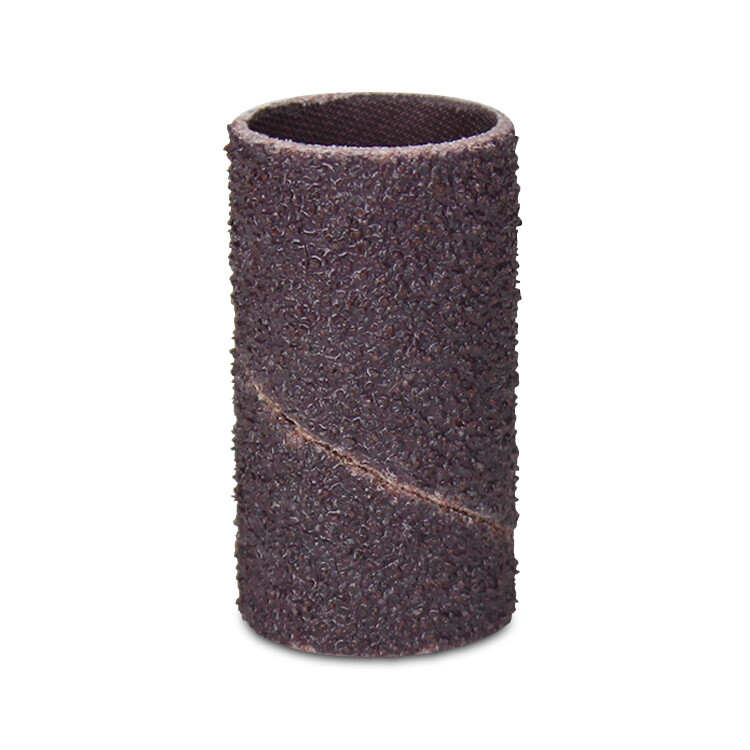 3/4″ x 1″ Aluminum Oxide Spiral Bands, No Lap Sanding Sleeves – 50 Pack