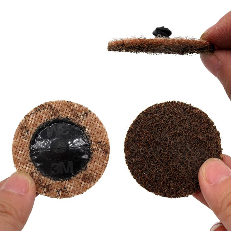 Ø 2 Inch 50mm Sanding Discs Quick Change Type-R Roll Lock Pads Grit 150 240 400