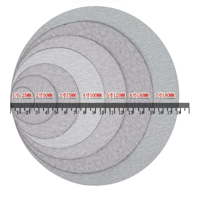 2″ 50mm Sanding Disc Hook and Loop Sandpaper 60-1200 Grit Dry Abrasive Sandpaper