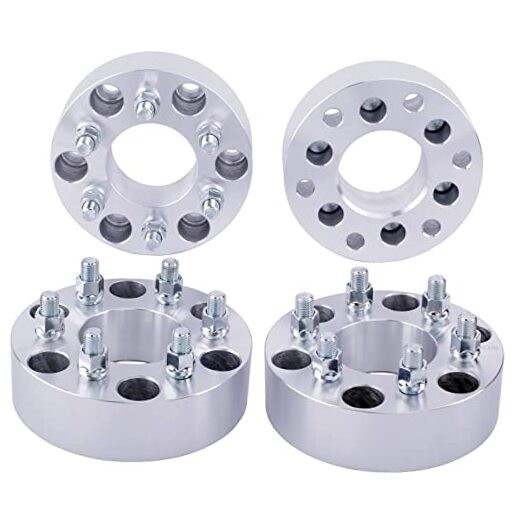 4PC 6×5.5 to 6×135 Wheel Adapters 2 Inch with 14×1.5 Studs 2 Inch-4 PCS