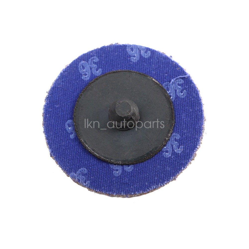50PC 2 inch 36 Grit Aluminum Oxide Roll Lock Die Grinder Sanding Grinding Disc