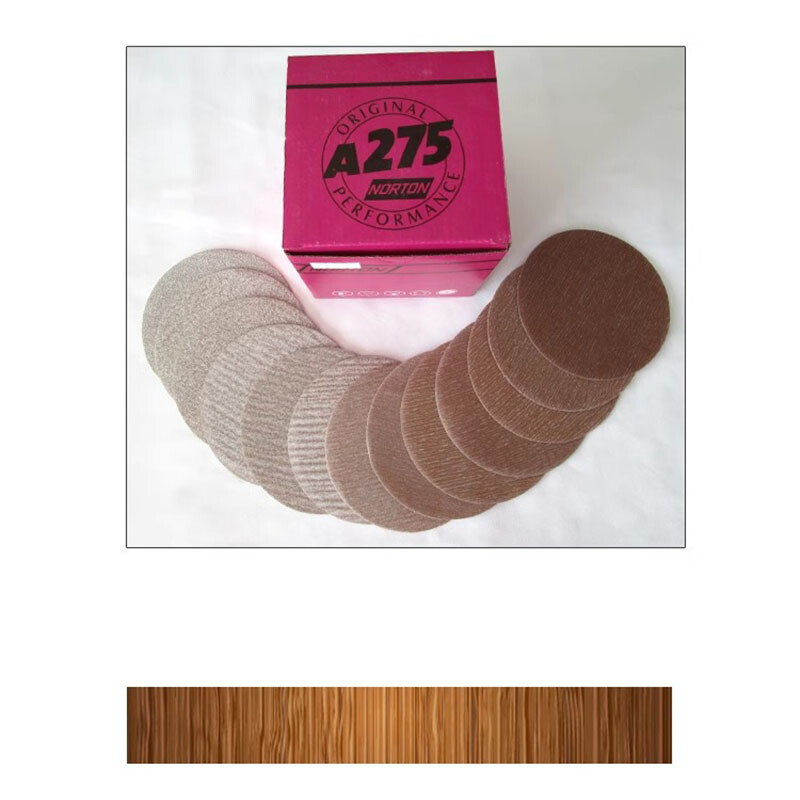 5 Inch 125mm Self Adhesive Sanding Discs Dry Sand Paper Polishing 80-1500 Grit
