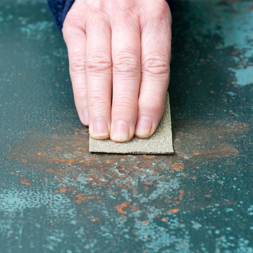 Multi-Purpose 220 Grit Sandpaper – 75 Sheets for Wood & Metal | Made in Mexico