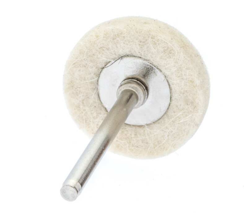 24pc 1″ Felt Wool Polishing Buffing Wheel Buffer Grinder for Dremel Rotary Tool