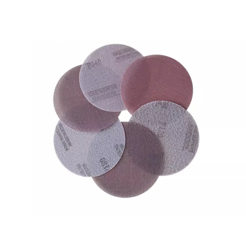 5 Inch 125mm Mesh Sanding Discs 80-1000 Grit Abrasive Sandpaper Pads Hook & Loop