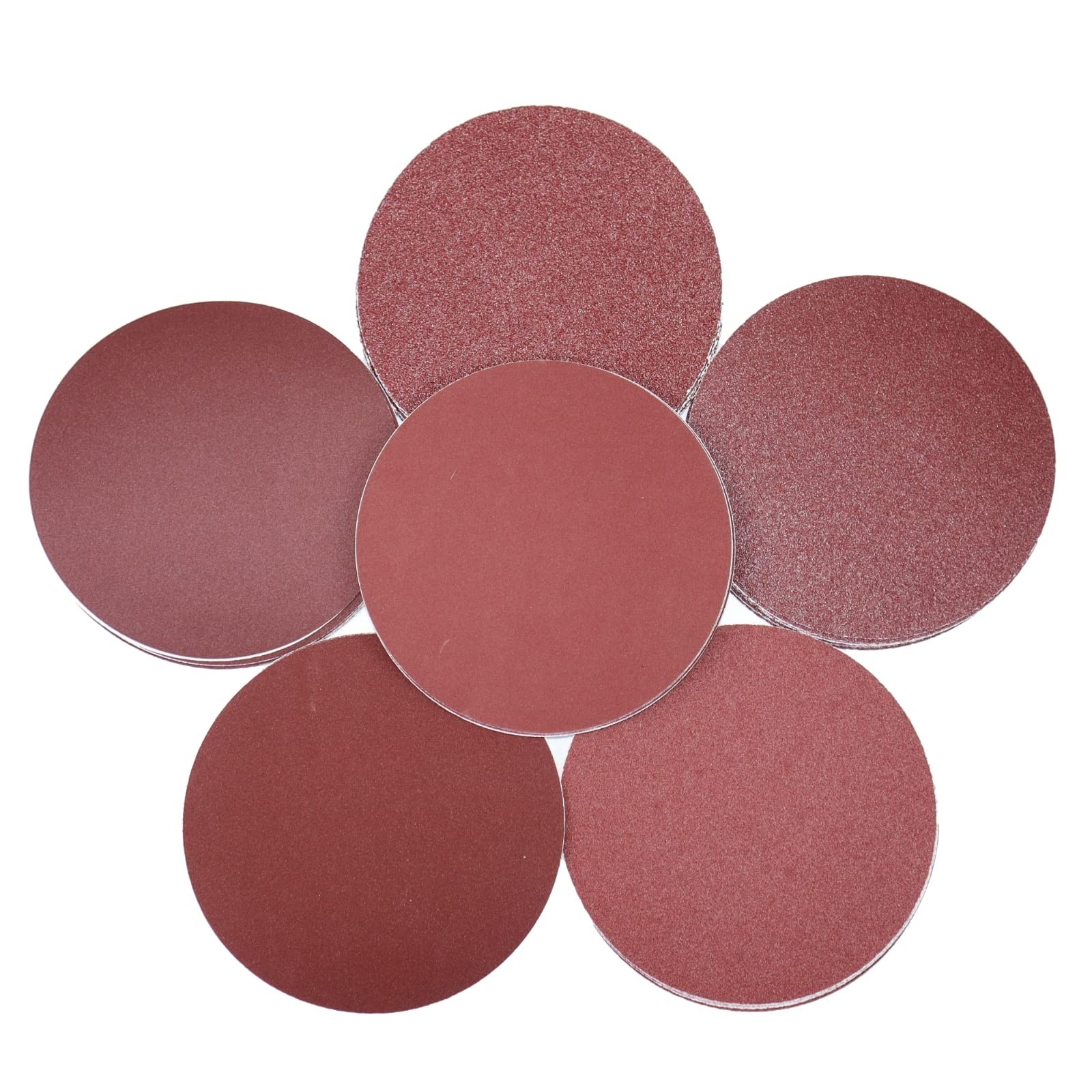 30-Pack 9″ Self-Adhesive Sanding Discs, Aluminum Oxide, Assorted Grits 60-400