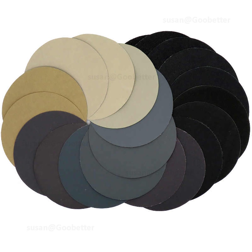 Sanding Discs Pads 25/50/75/100/125/150/180/200mm Hook And Loop Wet Abrasive