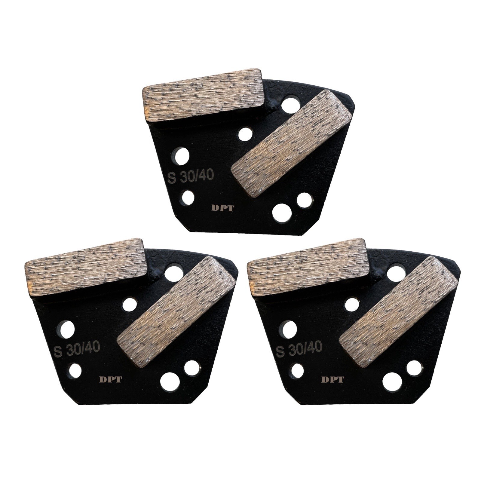 3 Pack Diamatic Sase CPS Grinding Discs for Concrete Grinders Soft Bond 30 Grit