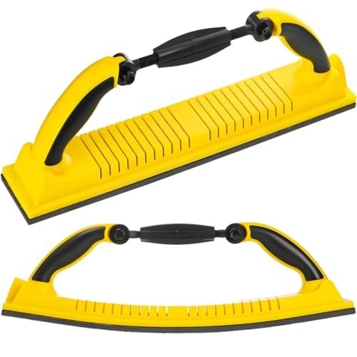 Adjustable Radius Flex Sanding Block for Automotive Woodworking