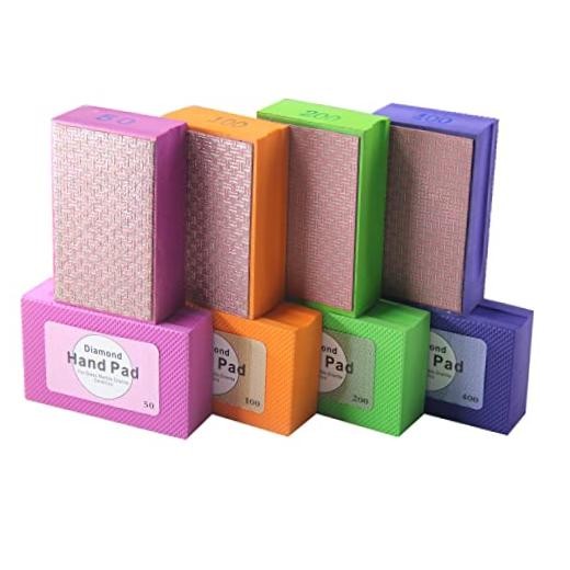 Easy Light Diamond Hand Polishing Pad Electroplated for Sanding Glass Granite