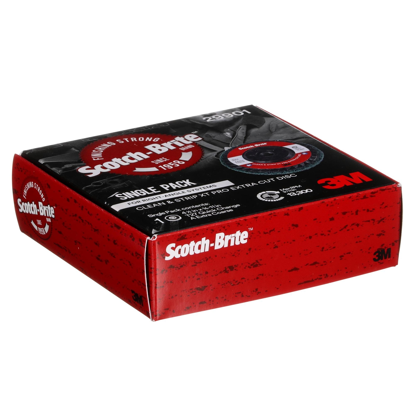 Scotch-Brite Clean and Strip XT Pro Extra Cut Disc, XC-DC, A/O ExtraCoarse