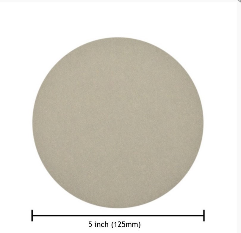 5″ 5000 Grit Silicon Carbide Wet/Dry Hook & Loop Sanding Discs, 10 Discs