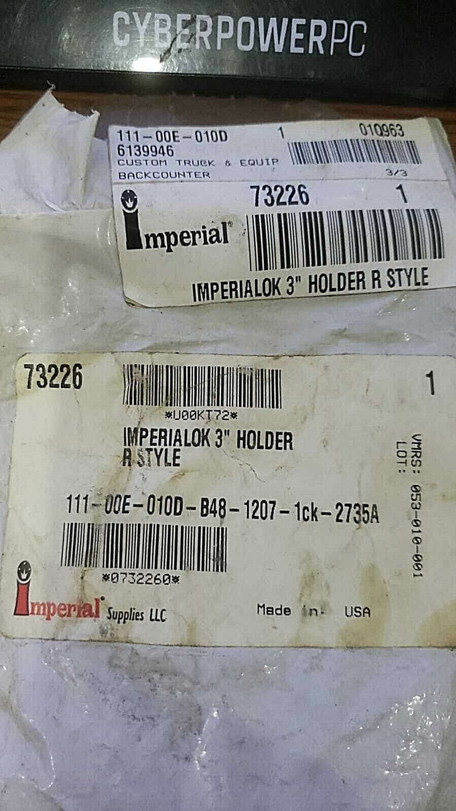 IMPERIAL 73226 Abrasive Disc Holder 3”