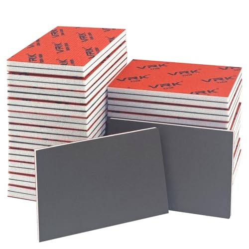 28 Pcs Sanding Sponge,Ultra Fine Sandpaper,Soft Foam Hand 28 PCS 180-3000 Grit