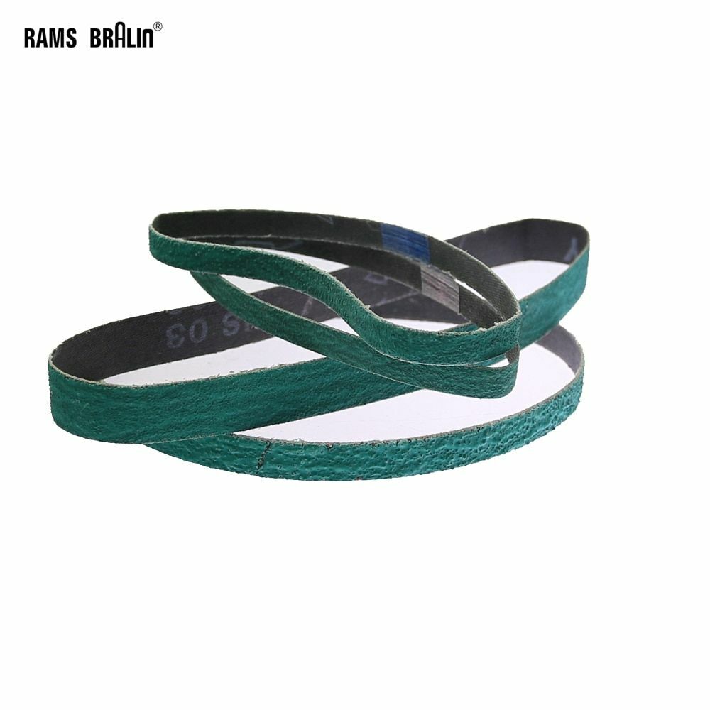 Abrasive Sanding Belt Optional Mini Size 40# 60# 80# 120# 20 pieces Z/A 577F