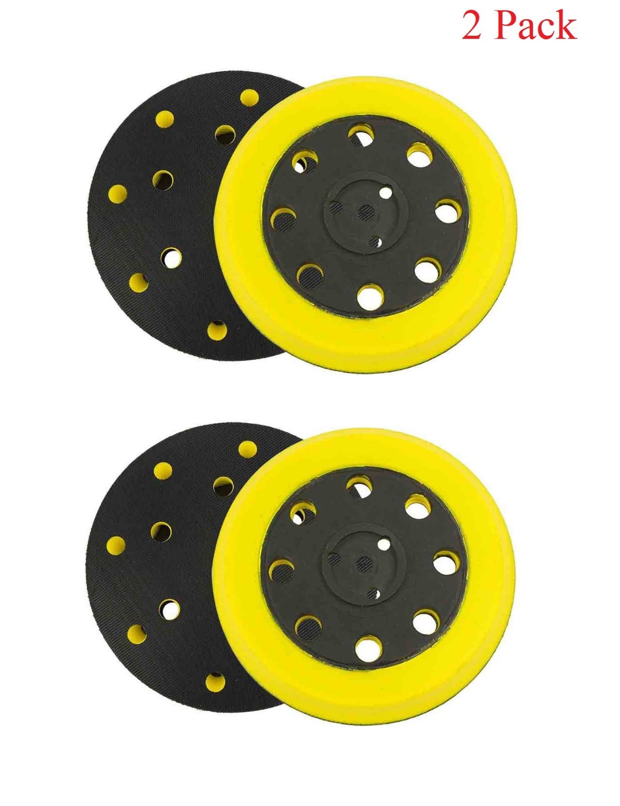 RSP45 Sander Pad (Hook & Loop,8 Vacuum Holes, 5 Inch) Bosch 2610917408 ( 2pk )