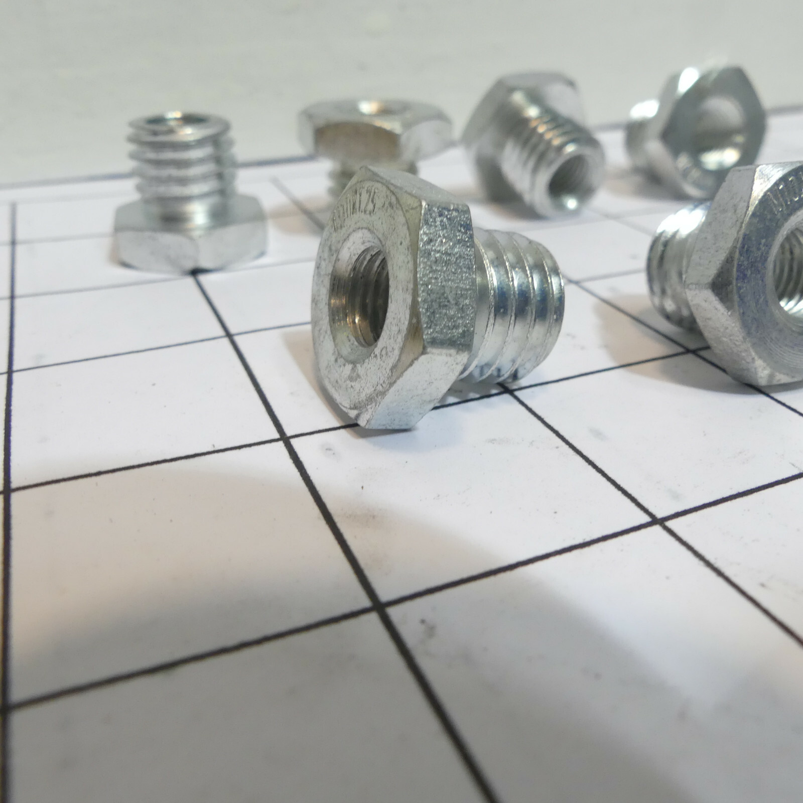 Angle Grinder Threaded Arbor Adaptor Adapter Convert M10-1.25 Spindle to 5/8-11