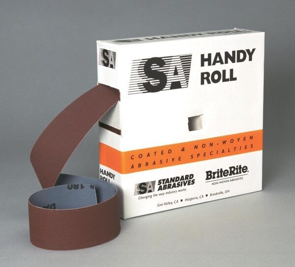 Standard Aluminum Oxide Handy Roll, 713200, P240 J-weight, 1 in x 50 yd