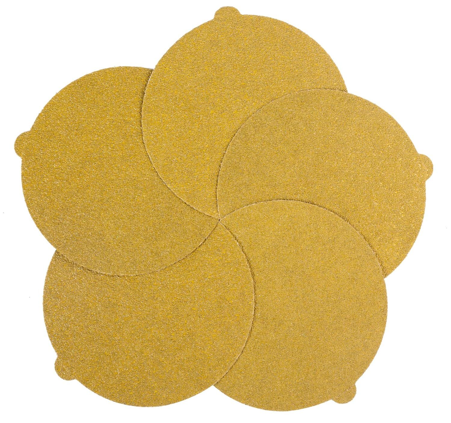 50PCS 6 inch PSA Self Adhesive Sanding Discs 40-800 Grit Orbital DA Sander Paper