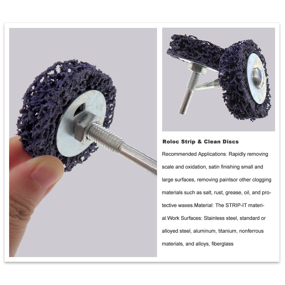 2″ 50mm 6mm Shank Diamond Sanding Discs Roll Lock Grinding Disc Polishing Wheel