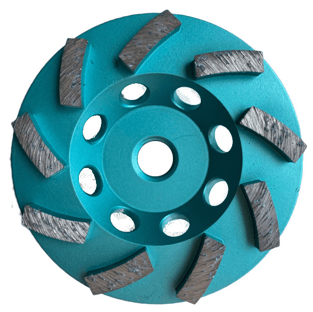 3-Pack 4 Inch Diamond Turbo Cup Wheel Grinding Concrete,Masonry, 5/8″-11 Thread