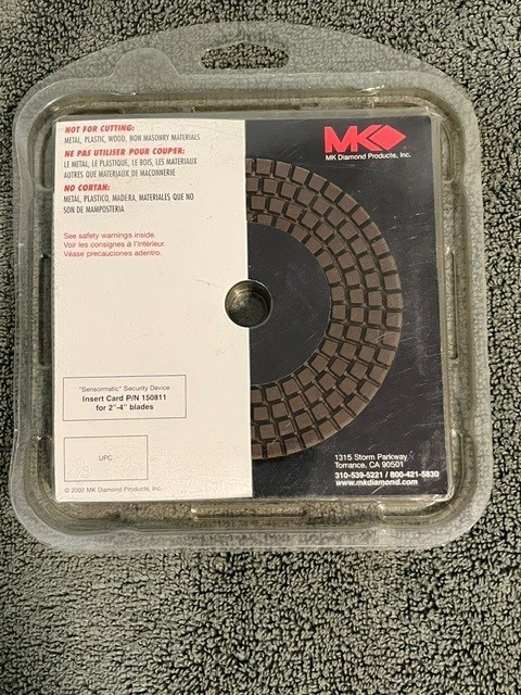 MK Diamond 155818 4in Disc Polish 3000 brown