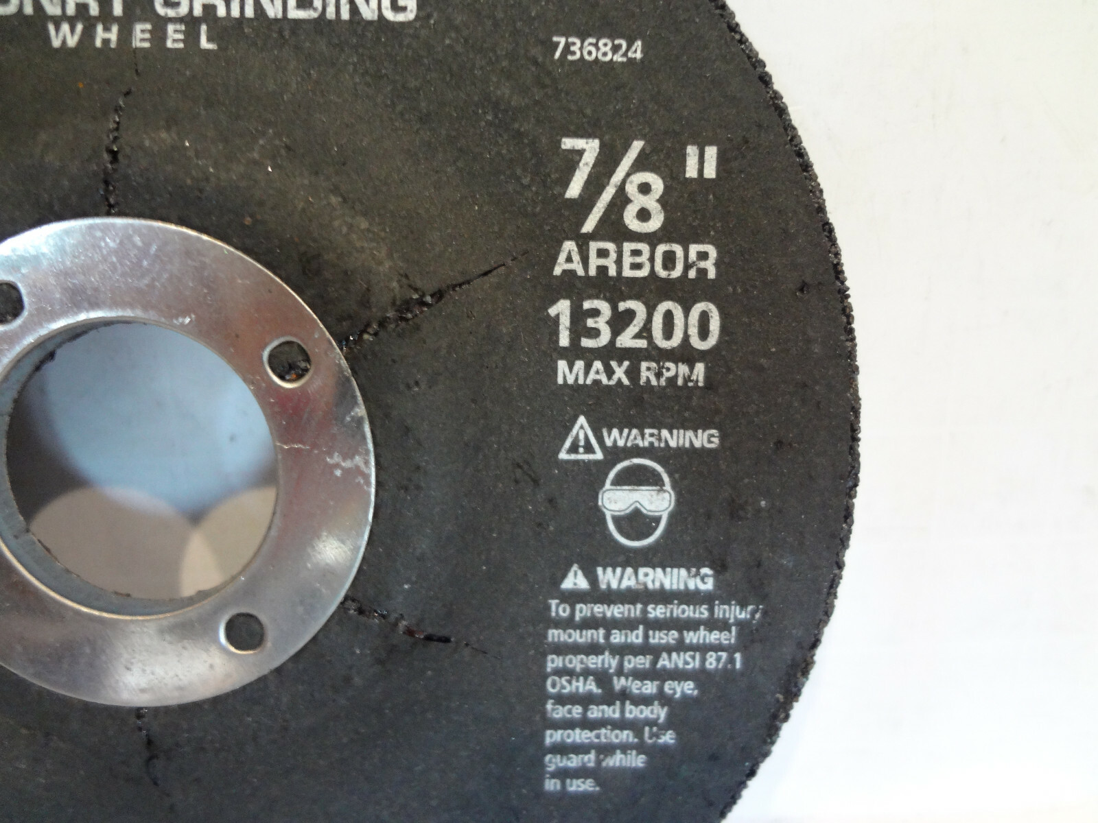 Master Mechanic Masonry Grinding wheel 4-1/2″ Type 27 1/8″ thick #736824